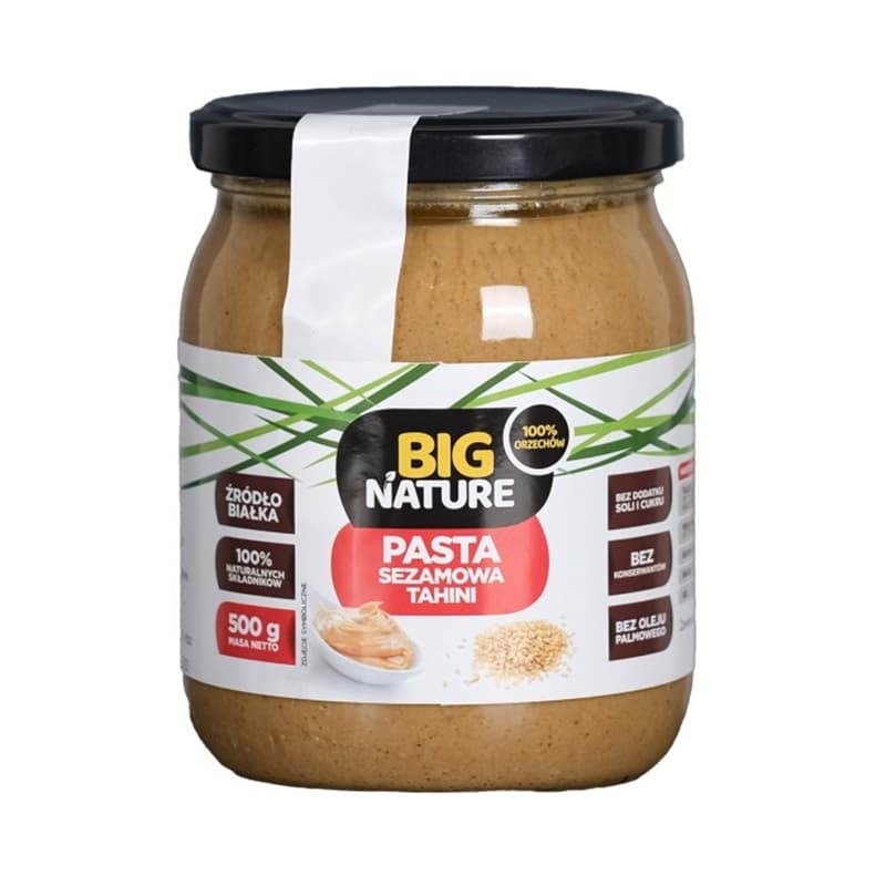 BIG NATURE Pasta sezamowa Tahini. 43,98 zl/kg