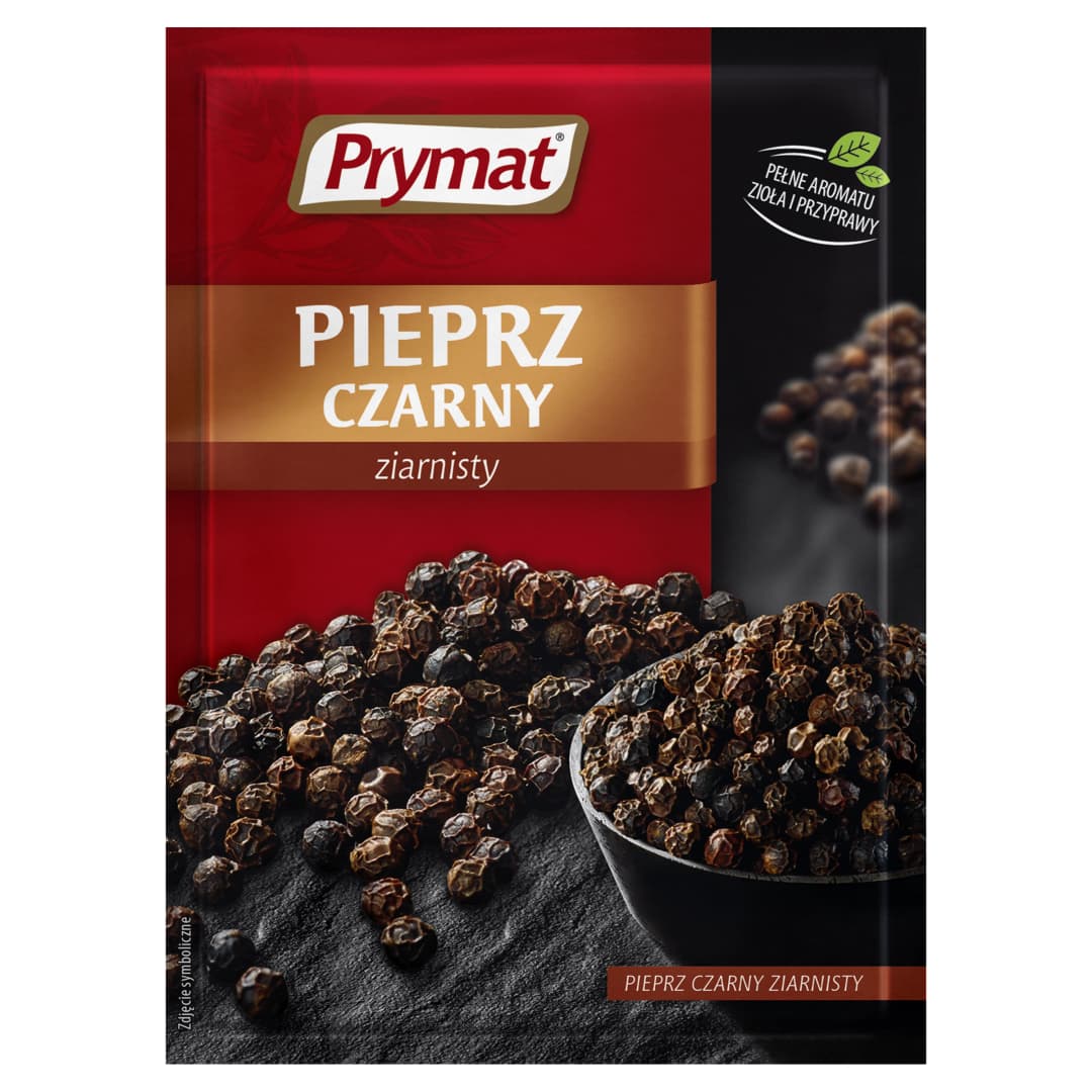 PRYMAT Pieprz czarny ziarnisty. 69,50 zl/kg