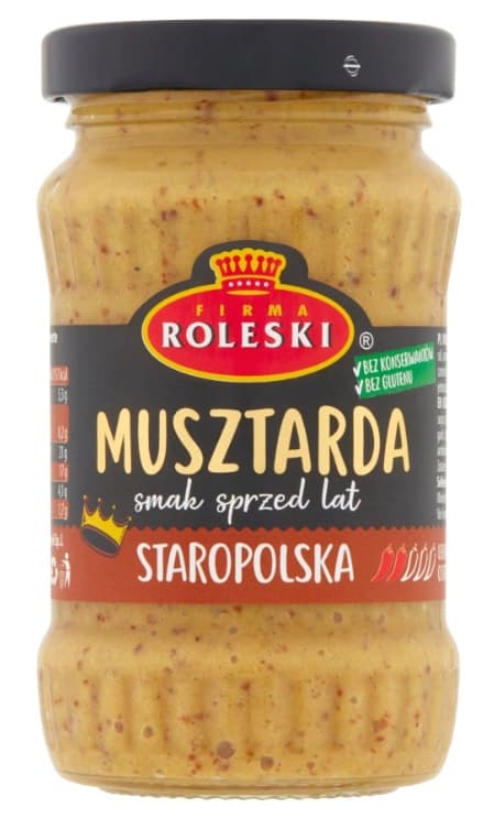 ROLESKI Musztarda staropolska. 16,51 zl/kg