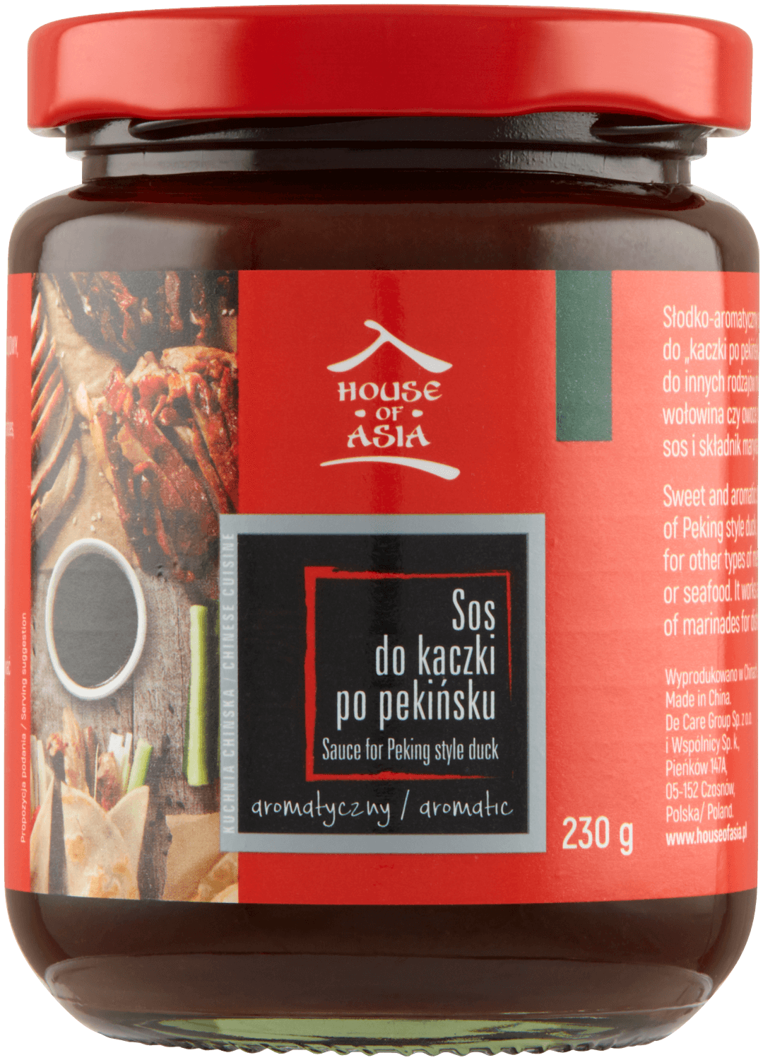 HOUSE OF ASIA Sos do kaczki po pekinsku. 63,00 zl/kg