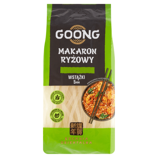 GOONG Makaron ryzowy wstazki. 34,95 zl/kg