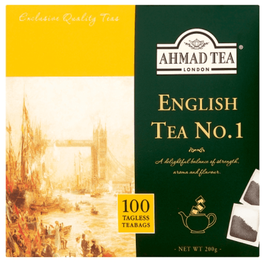 AHMAD TEA Herbata czarna English Tea No. 1 100 szt.. 108,95 zl/kg