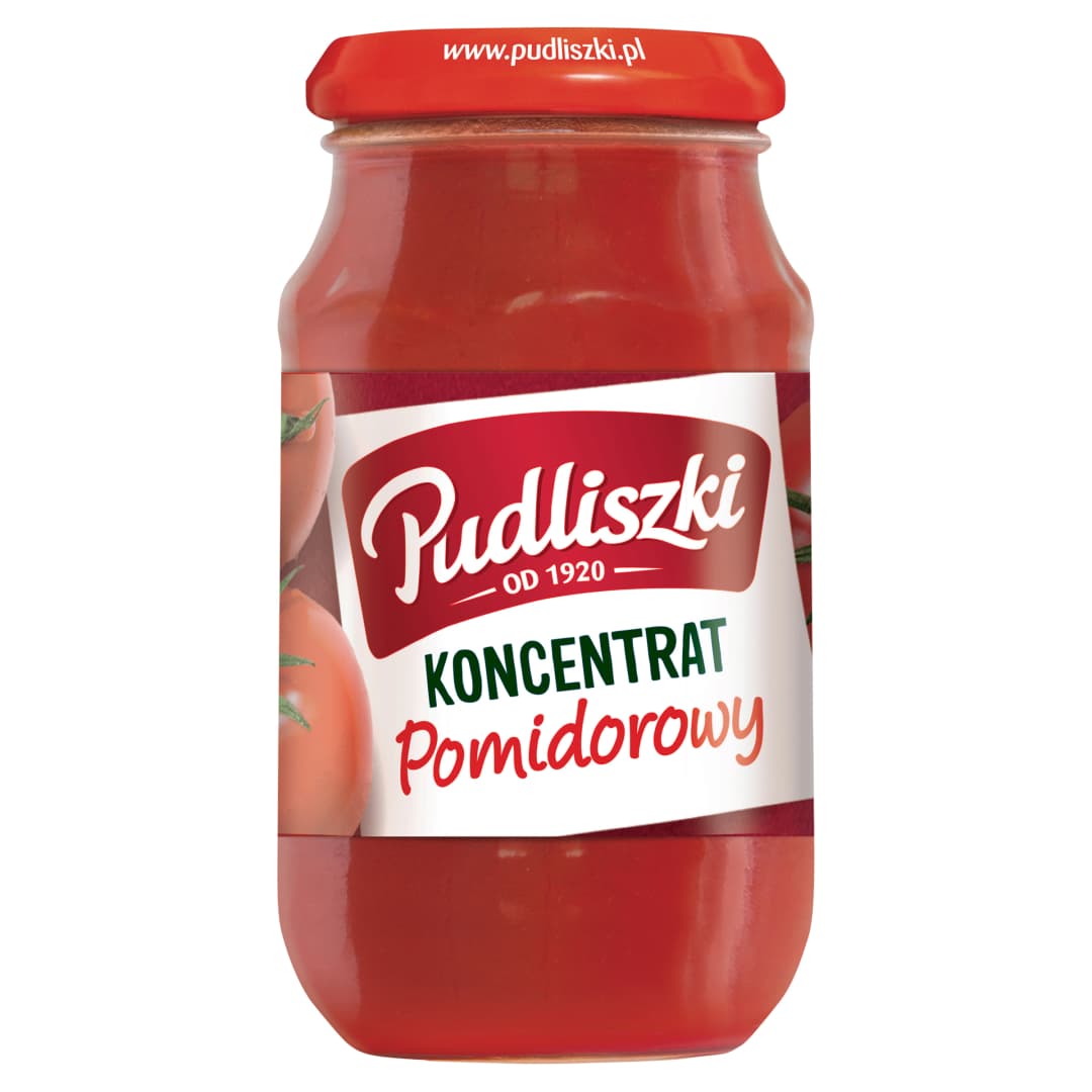 PUDLISZKI Koncentrat pomidorowy. 32,23 zl/kg