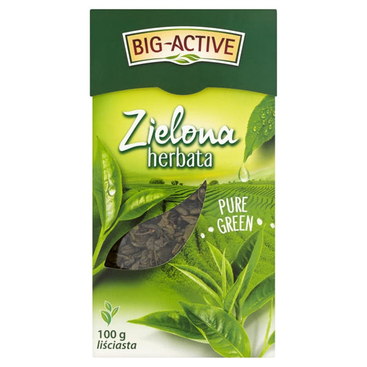 BIG-ACTIVE Herbata zielona lisciasta Pure Green. 44,90 zl/kg