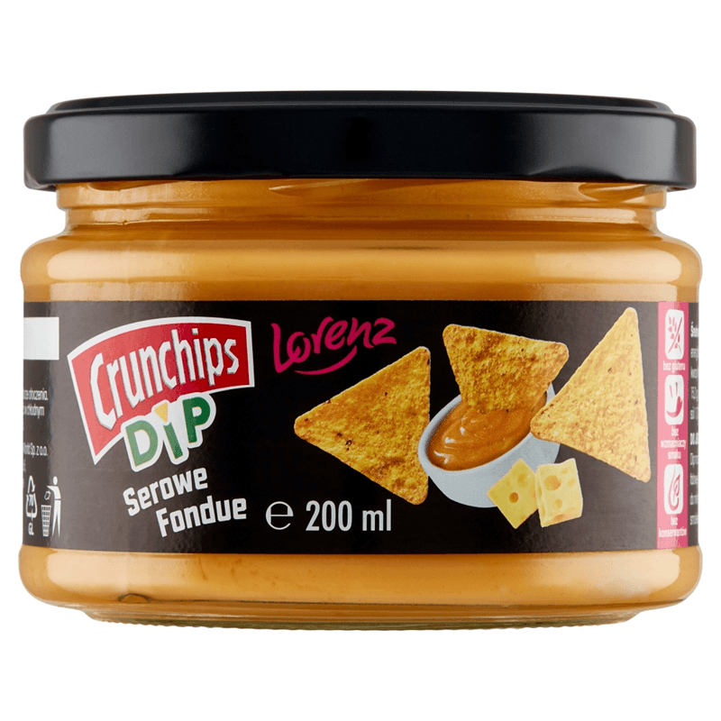 CRUNCHIPS Dip hot cheese. 34,95 zl/l