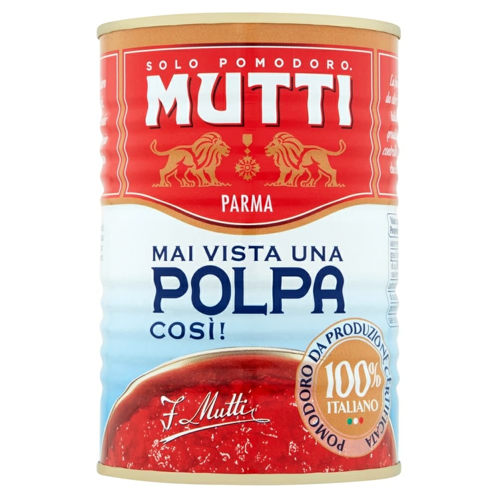 MUTTI Pulpa pomidory krojone. 17,48 zl/kg