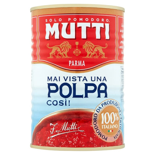 MUTTI Pulpa pomidory krojone. 17,48 zl/kg