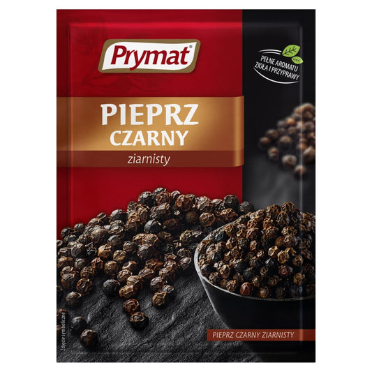 PRYMAT Pieprz czarny ziarnisty. 69,50 zl/kg