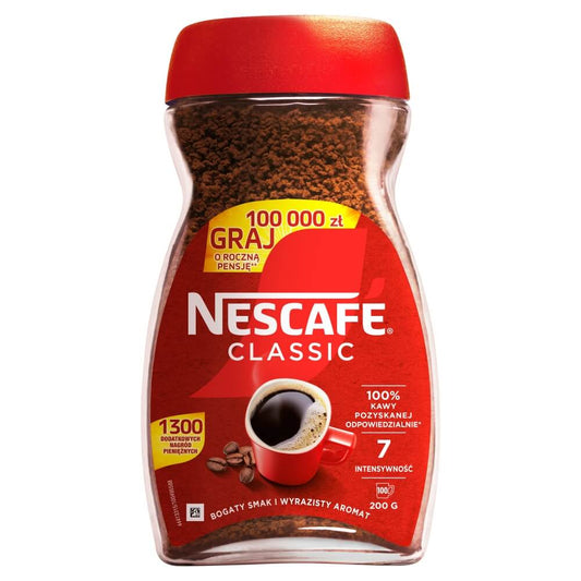 NESCAFE Kawa rozpuszczalna Classic. 158,95 zl/kg