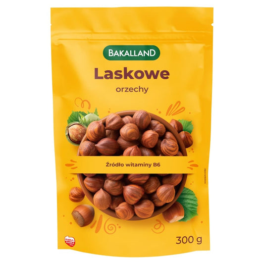 BAKALLAND Orzechy laskowe. 50,63 zl/kg