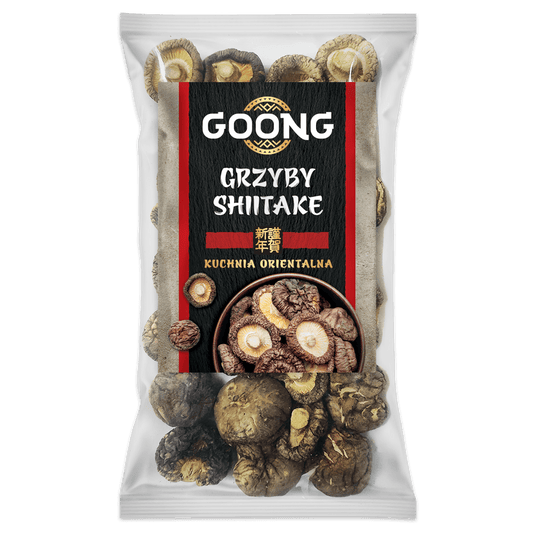 GOONG Grzyby Shiitake cale (suszone). 286,33 zl/kg