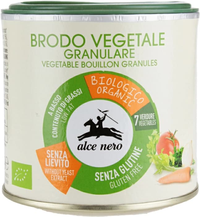 ALCE NERO Bulion w proszku warzywny BIO. 131,58 zl/kg