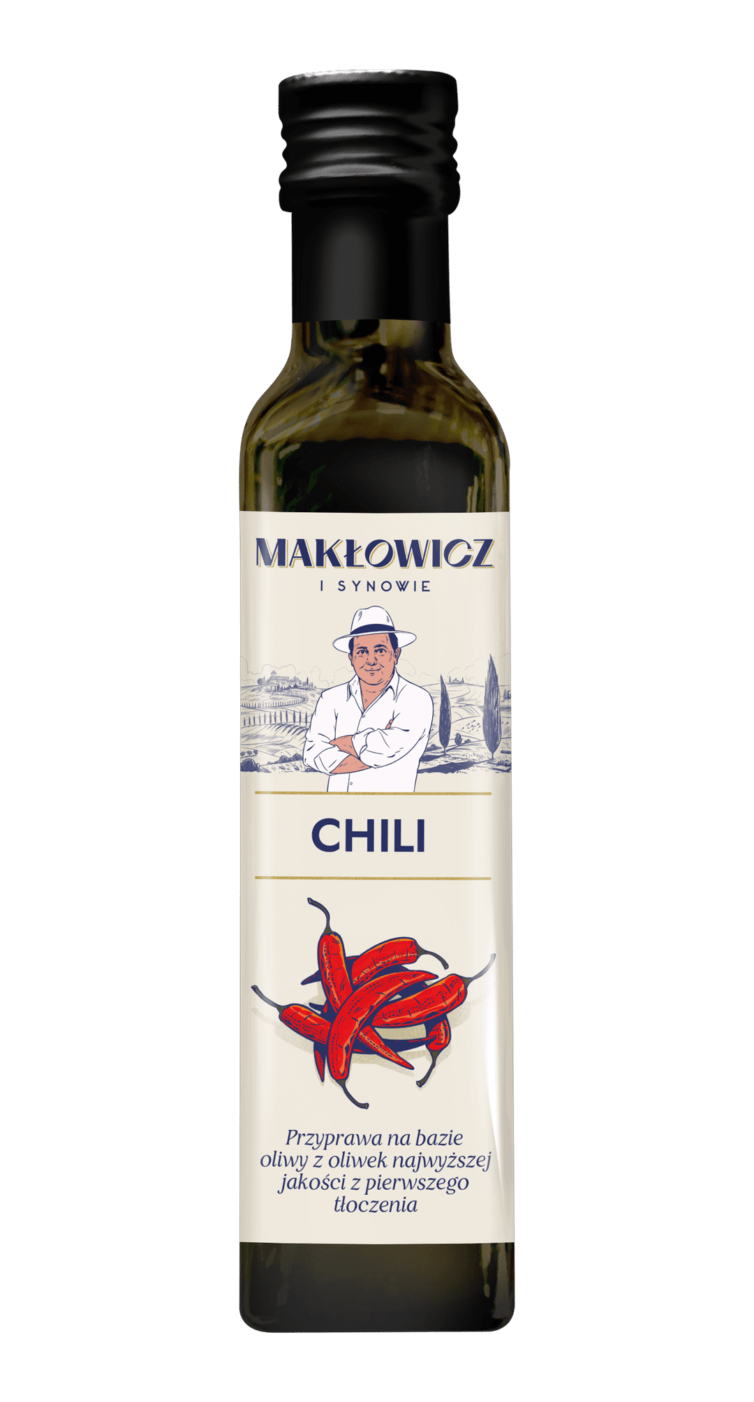 MAKLOWICZ I SYNOWIE Oliwa chilli. 86,36 zl/l