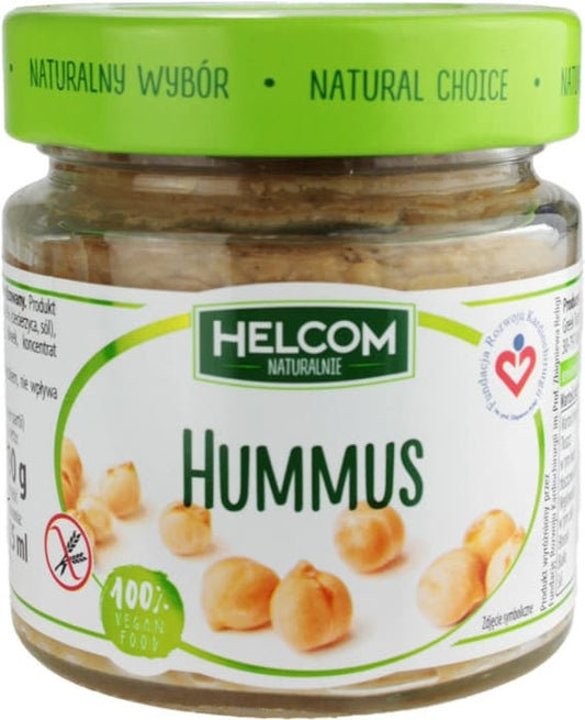 HELCOM Hummus klasyczny bezglutenowy VEGE. 36,79 zl/kg