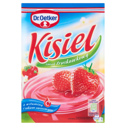 DR. OETKER Kisiel truskawkowy z witamina C. 36,58 zl/kg