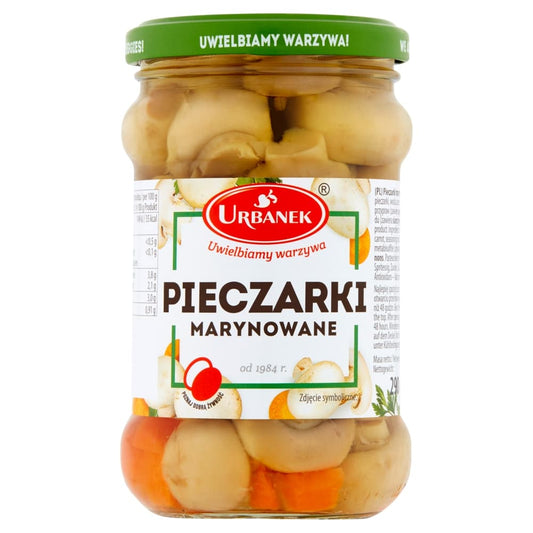 URBANEK Pieczarki marynowane. 28,93 zl/kg
