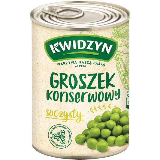 KWIDZYN Groszek konserwowy. 7,98 zl/kg
